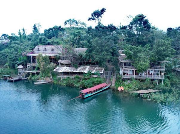 Lavievulinh Ecolodge Vũ Linh Esterno foto