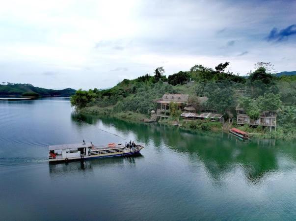 Lavievulinh Ecolodge Vũ Linh Esterno foto