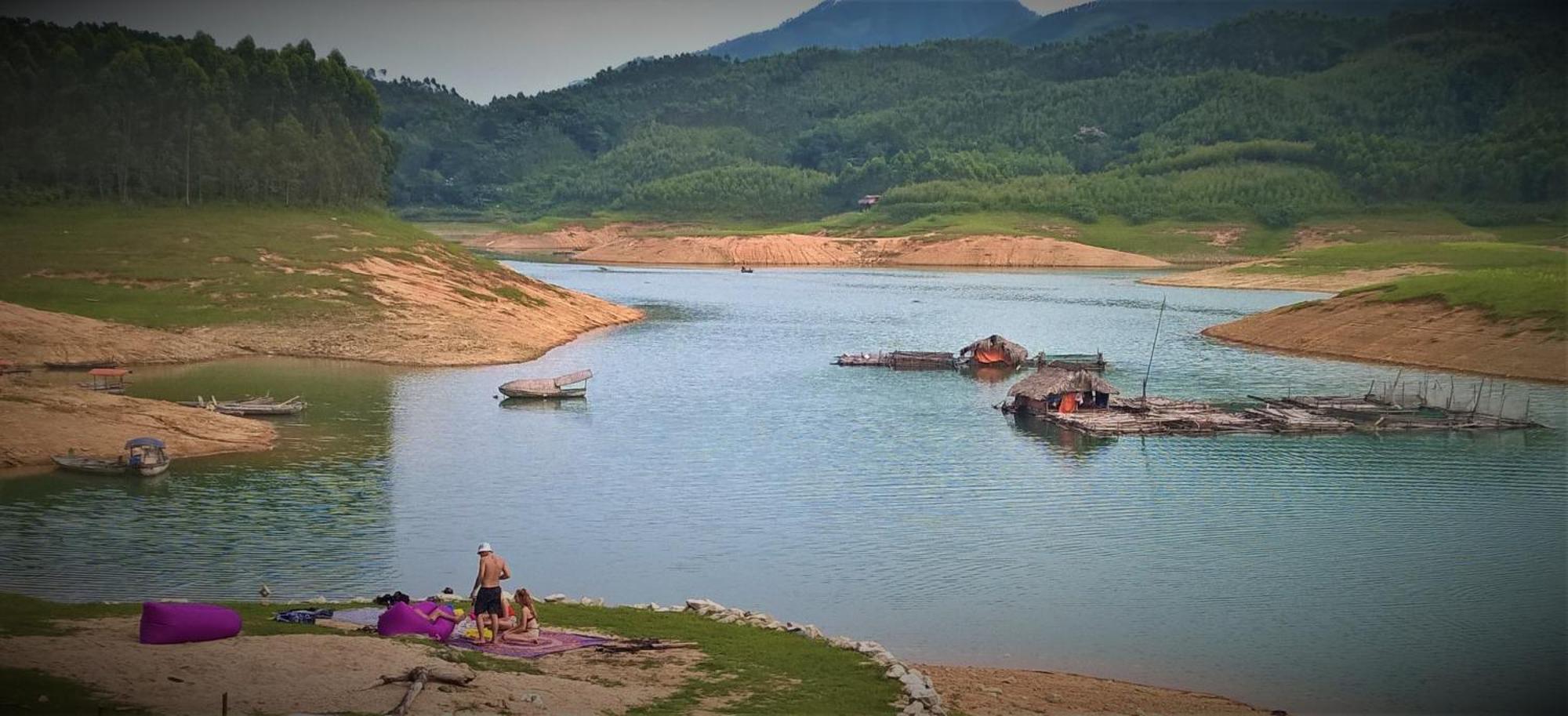 Lavievulinh Ecolodge Vũ Linh Esterno foto